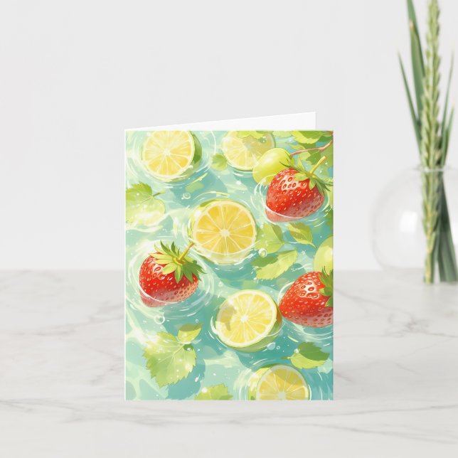 Fruit Splash Invitation (Front)