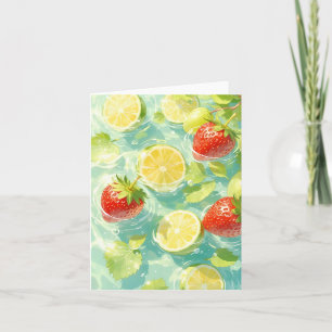 Fruit Splash Invitation