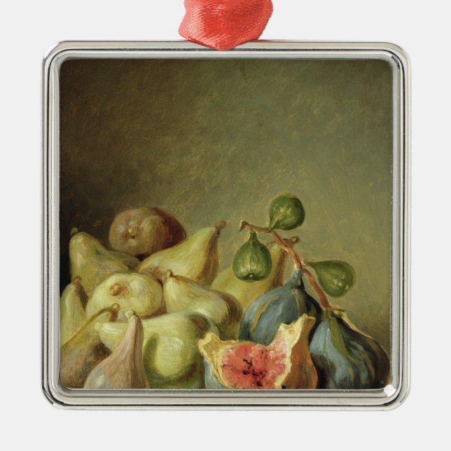 Fruit Still Life Metal Tree Decoration (Front)