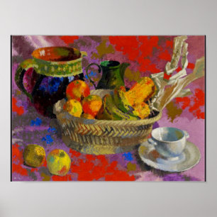Fruit Still Life Poster