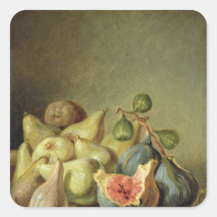 Fruit Still Life Square Sticker