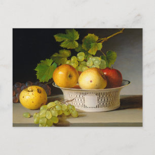 Fruit Still Life with Chinese Export Basket Postcard