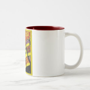 Fruit Store- WPA Poster - Two-Tone Coffee Mug