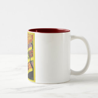 Fruit Store- WPA Poster - Two-Tone Coffee Mug