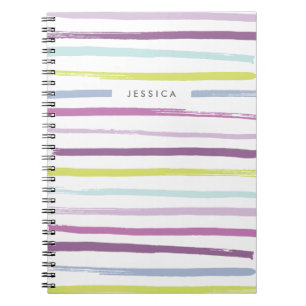 Fruit Stripes Journal - Grape