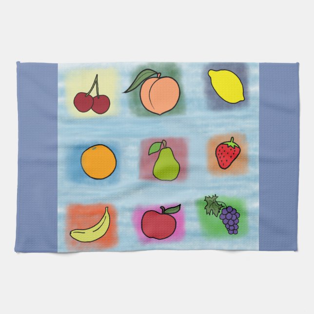 Fruit Surprise Tea Towel (Horizontal)