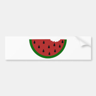 Fruit Sweet Smoothie Watermelon Dessert Destiny Bumper Sticker