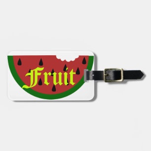 Fruit Sweet Smoothie Watermelon Dessert Destiny Luggage Tag