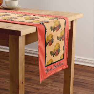 Fruit Table Runner - Optional Personalisation