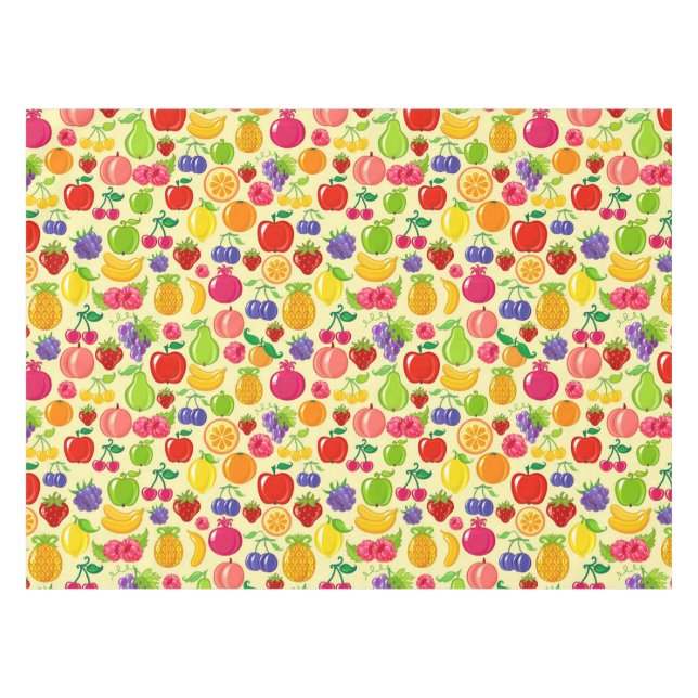 Fruit Tablecloth (Front (Horizontal))