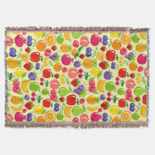 Fruit Throw Blanket
