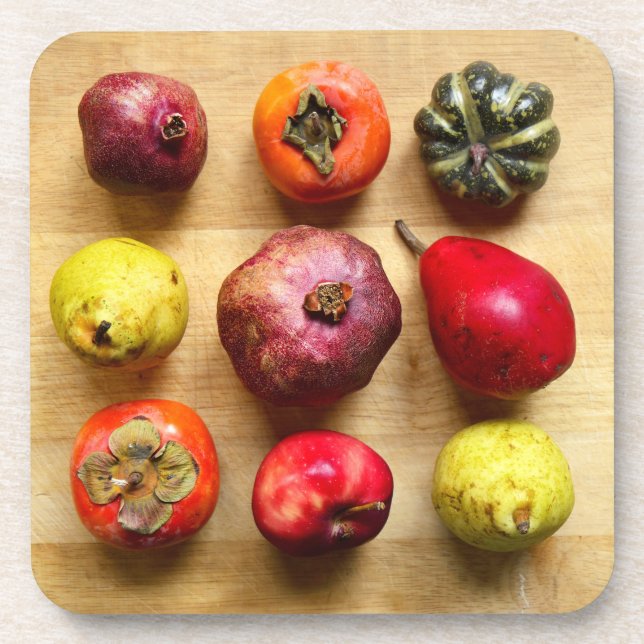 Fruit Tic-tac-toe Coaster (Front)