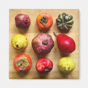 Fruit Tic-tac-toe Magnet
