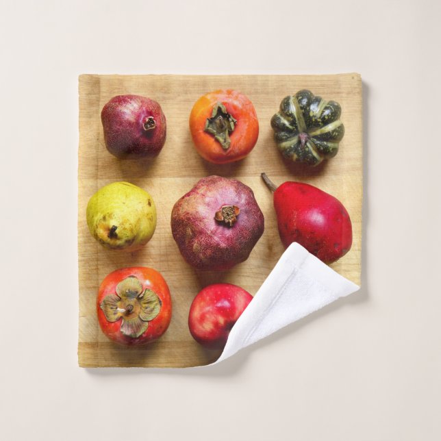 Fruit Tic-tac-toe Wash Cloth (Wash Cloth)