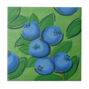 Fruit Tile: Blueberries Tile
