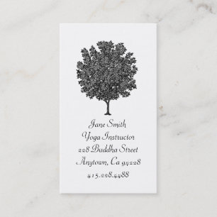 Fruit Tree Yoga Business Card