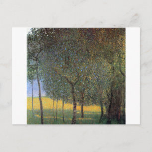 Fruit Trees, Gustav Klimt Postcard