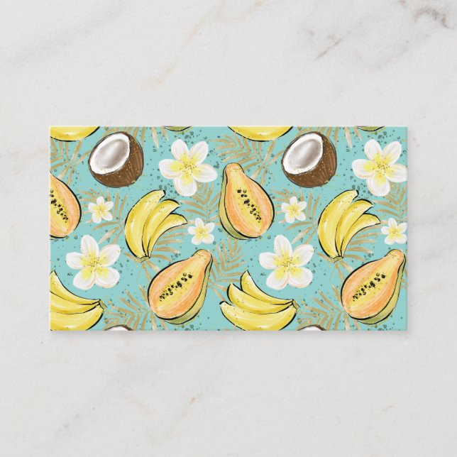 Fruit Tropical Business Card (Front)