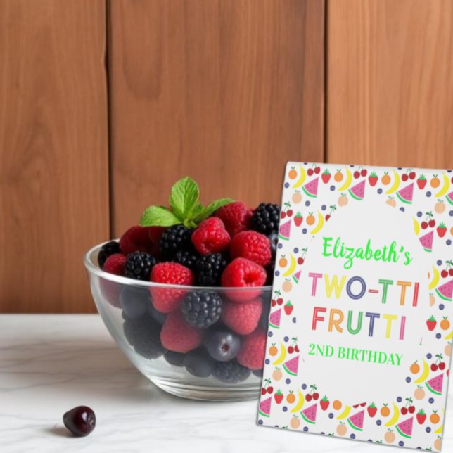 Fruit Two-tti Frutti 2nd Birthday (Creator Uploaded)