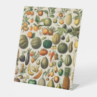 Fruit Vegetable Botanical Scientific Illustration