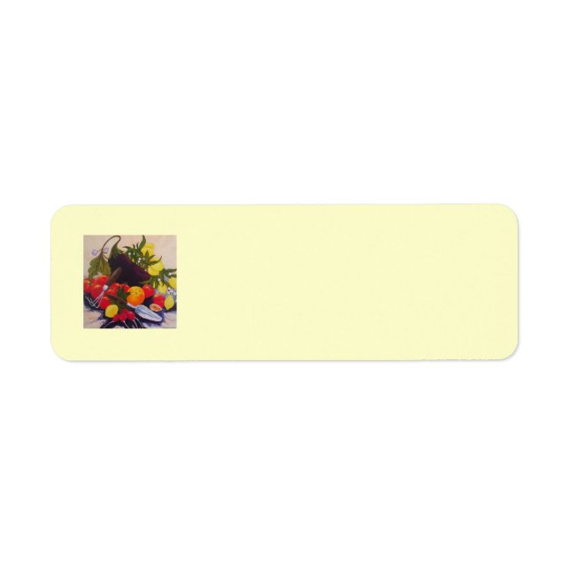 Fruit & Vegetable Medley Return Address Label (Front)