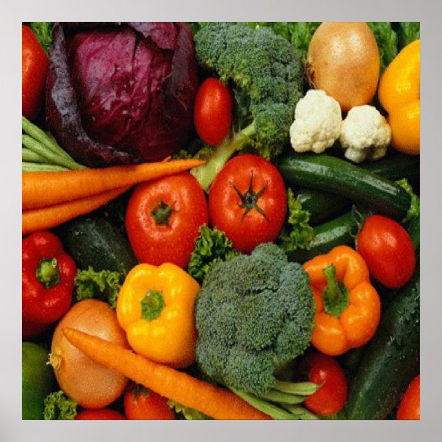 FRUIT & VEGETABLE POSTER (Front)