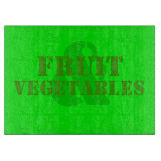 Fruit & Vegetables Cutting Board