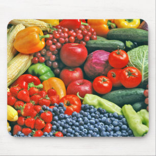 fruit & vegetables mouse mat