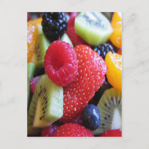 FRUIT VEGETABLES POSTCARD