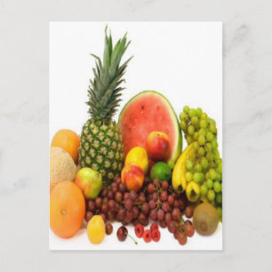 FRUIT VEGETABLES POSTCARD