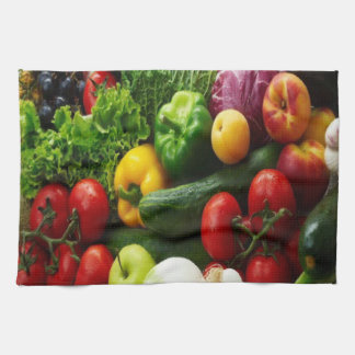 FRUIT & VEGETABLES TEA TOWEL