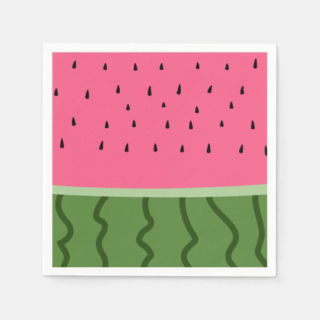 Fruit Watermelon  Napkin (Front)