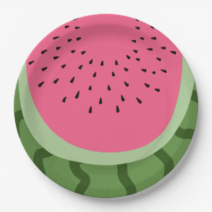 Fruit Watermelon Paper Plate
