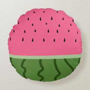 Fruit Watermelon Round Cushion