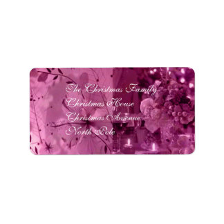 Fruit, Wine and Flowers Label
