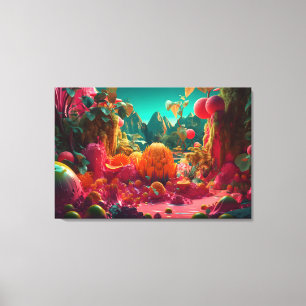 Fruit World Canvas Print