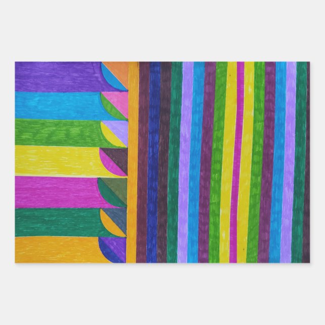 "Fruit" Wrapping Paper Sheet (Front)