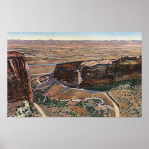 Fruita Canyon & Monument Rim Drive Poster