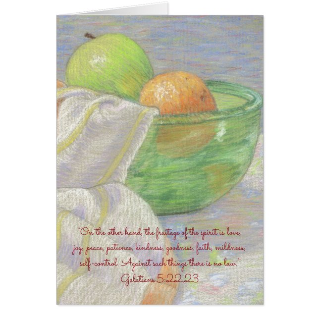 Fruitage of Spirit ~ Scripture (Front)