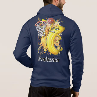 Fruitarian Banana Slam Dunk Shot Customisable Hoodie