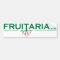 Fruitarian bumper sticker