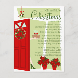 Fruitcake at the Door Invitation