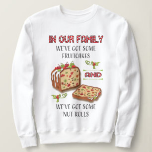 Fruitcake Family Ugly Christmas Sweater t-shirt