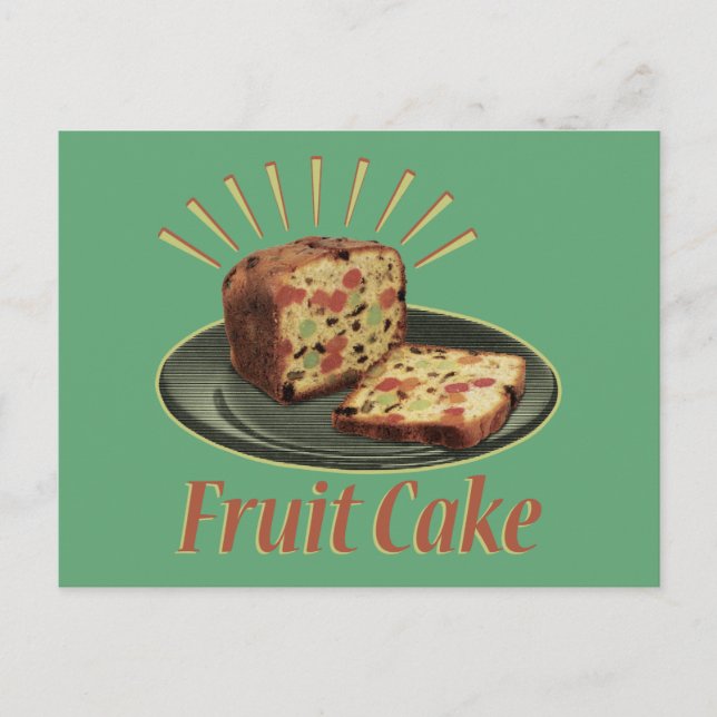 Fruitcake Fruit Cake Postcard (Front)