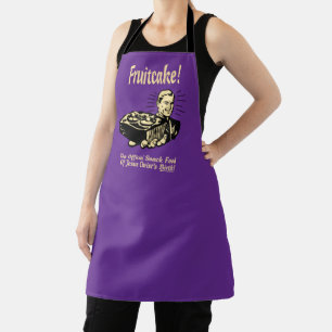 Fruitcake! The Snack Food of Jesus' Birth Apron