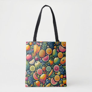 Fruitful Harmony: A Symphony of Nature's Bounty To Tote Bag
