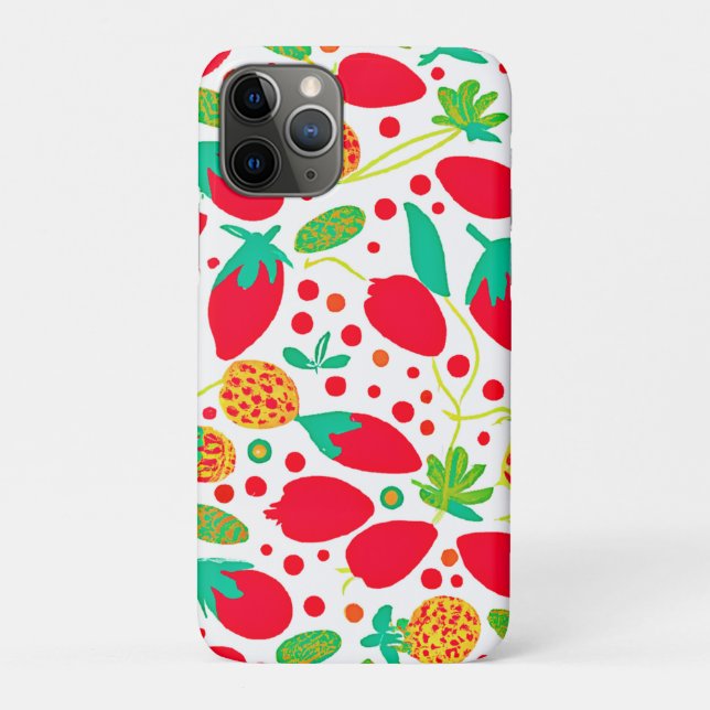 Fruitful Palette Vivid Pattern Case-Mate iPhone Case (Back)
