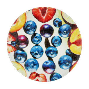 Fruitful Vibrance Pattern Cutting Board