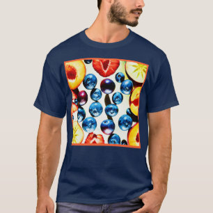 Fruitful Vibrance Pattern T-Shirt