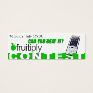 Fruitiply Contest